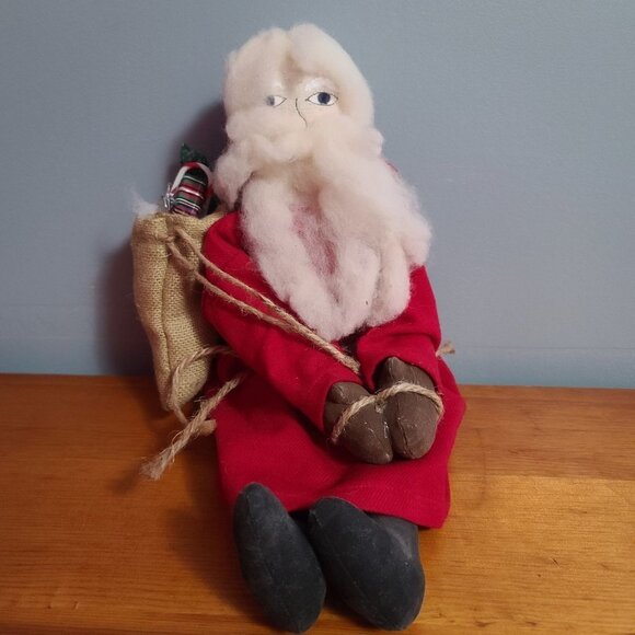 Handmade Other - Vintage Handmade Santa Christmas doll 1990 18 Inch